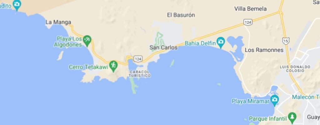 mapa de san carlos