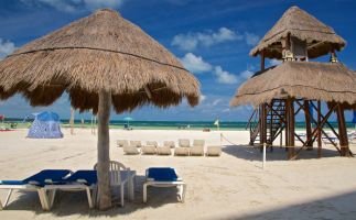 playas sin olas en cancun