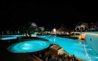 alberca del Moon Palace Cancún